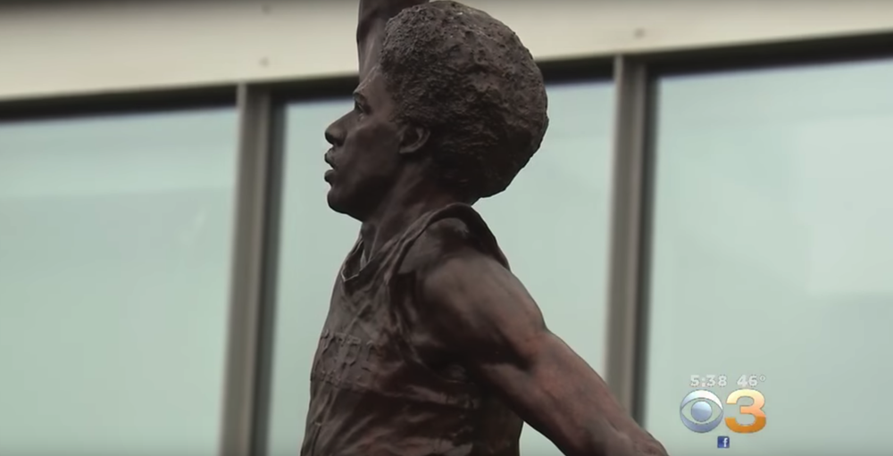 JULIUS ERVING : Philadelphia 76ers — Fisher Sculpture
